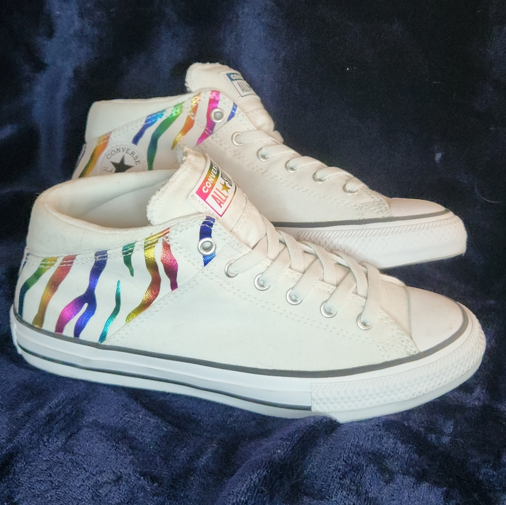 Chuck Taylor All Star Madison Mid Converse Junior size 5.5 Womens Size 7.5 - Picture 2 of 12